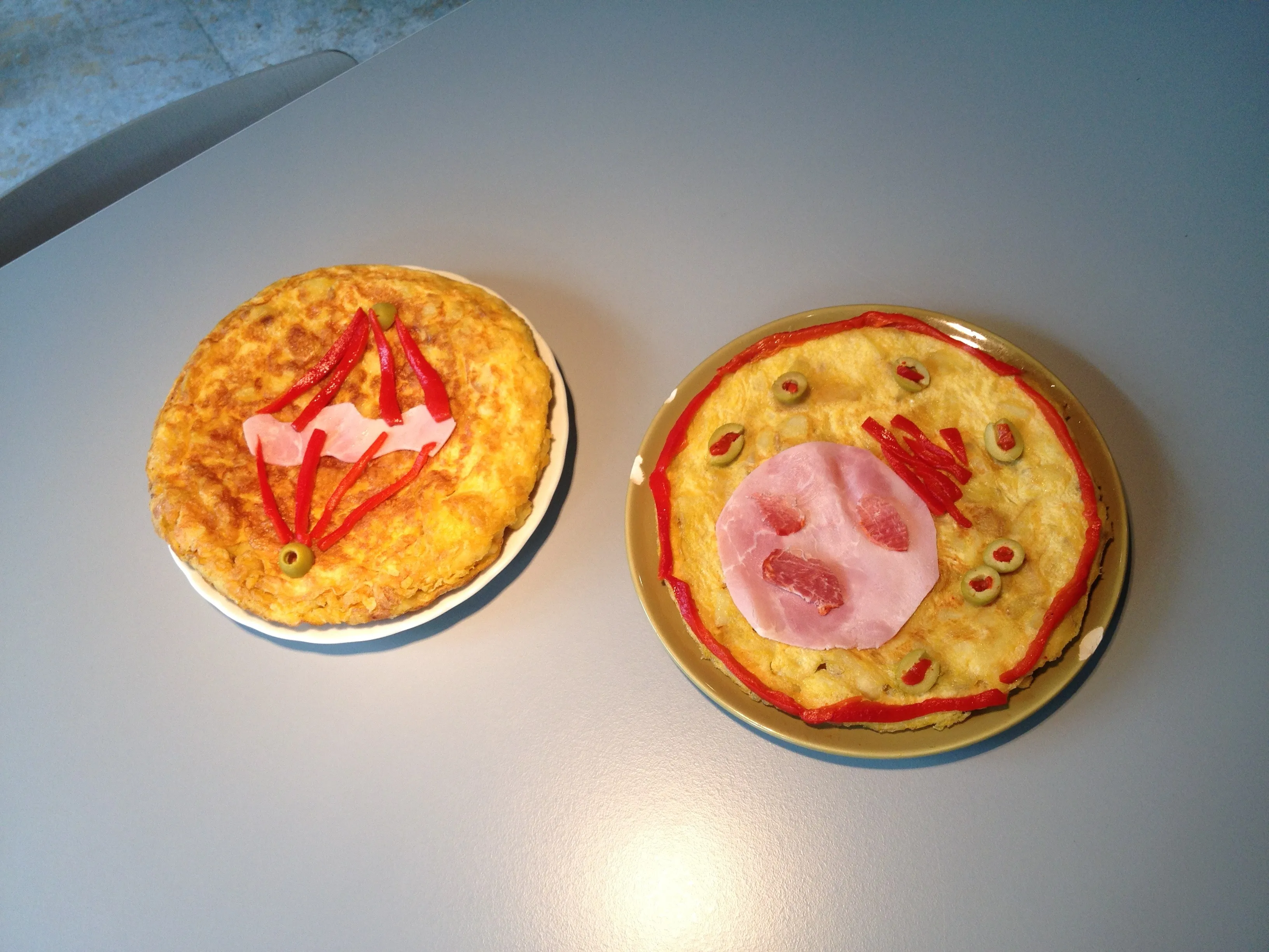 Amayra's Spanish Tortilla cells and spindles